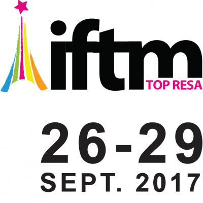 Mous serons au salon IFTM TOP RESA du 26 au 28 Septembre 2017